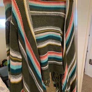 Striped cardigan